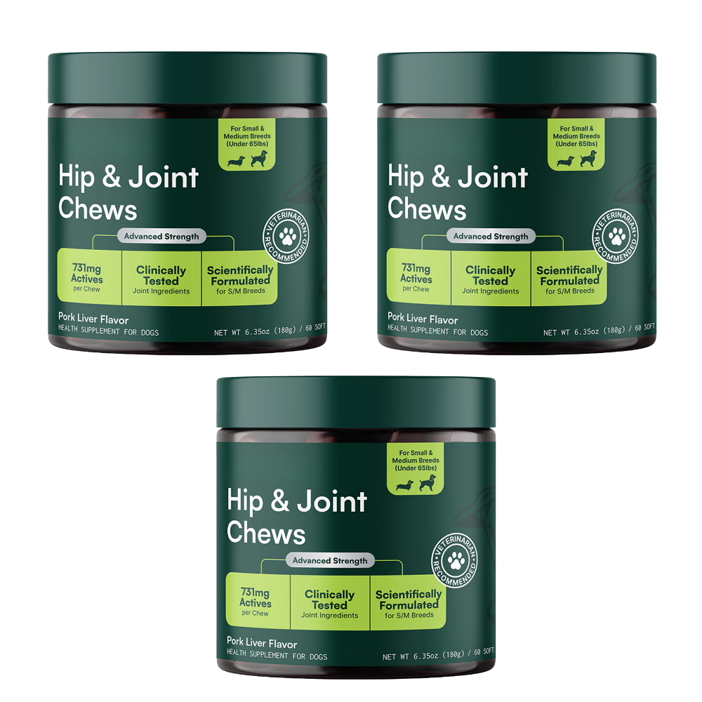 3 Pack I Chewable Tablets For Pets