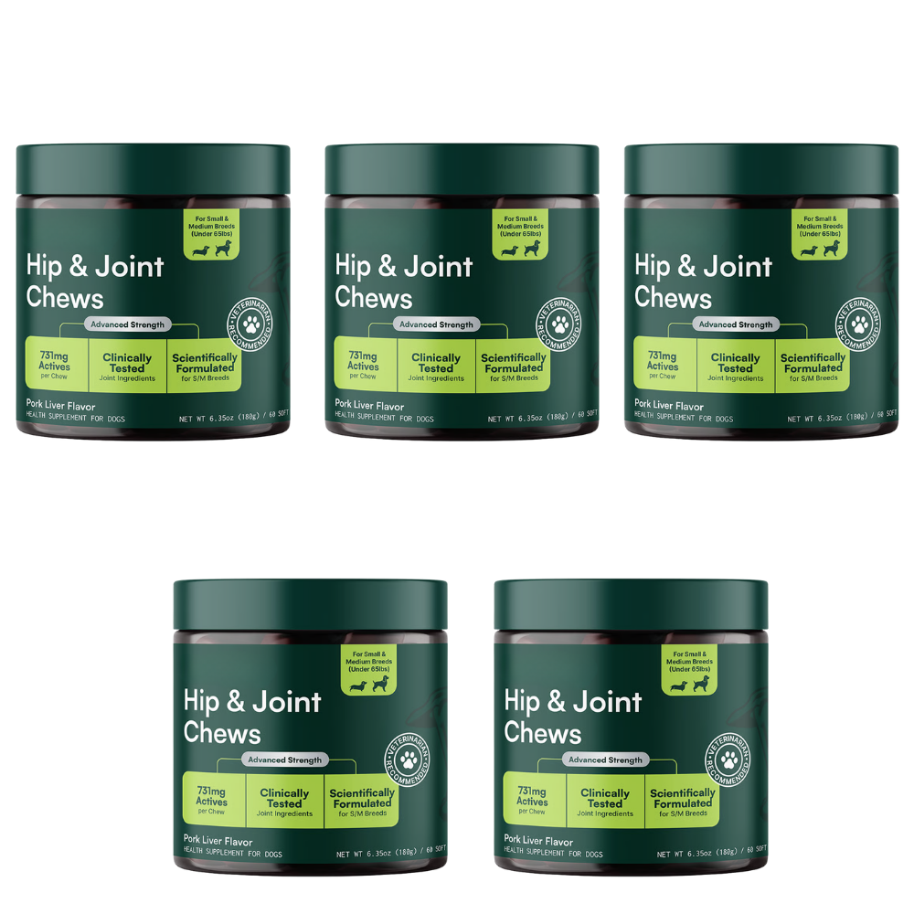 5 Pack I Chewable Tablets For Pets